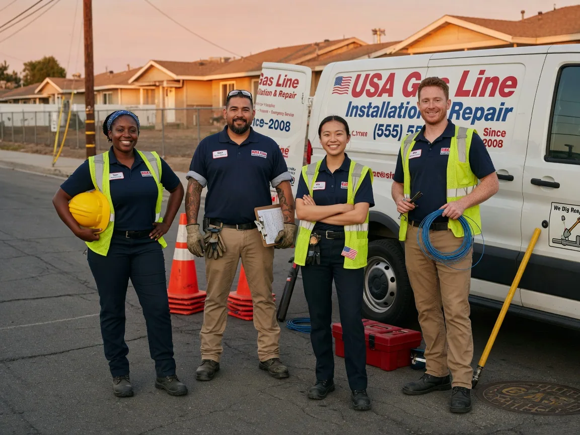 Gas Line Installation company in Barco, NC